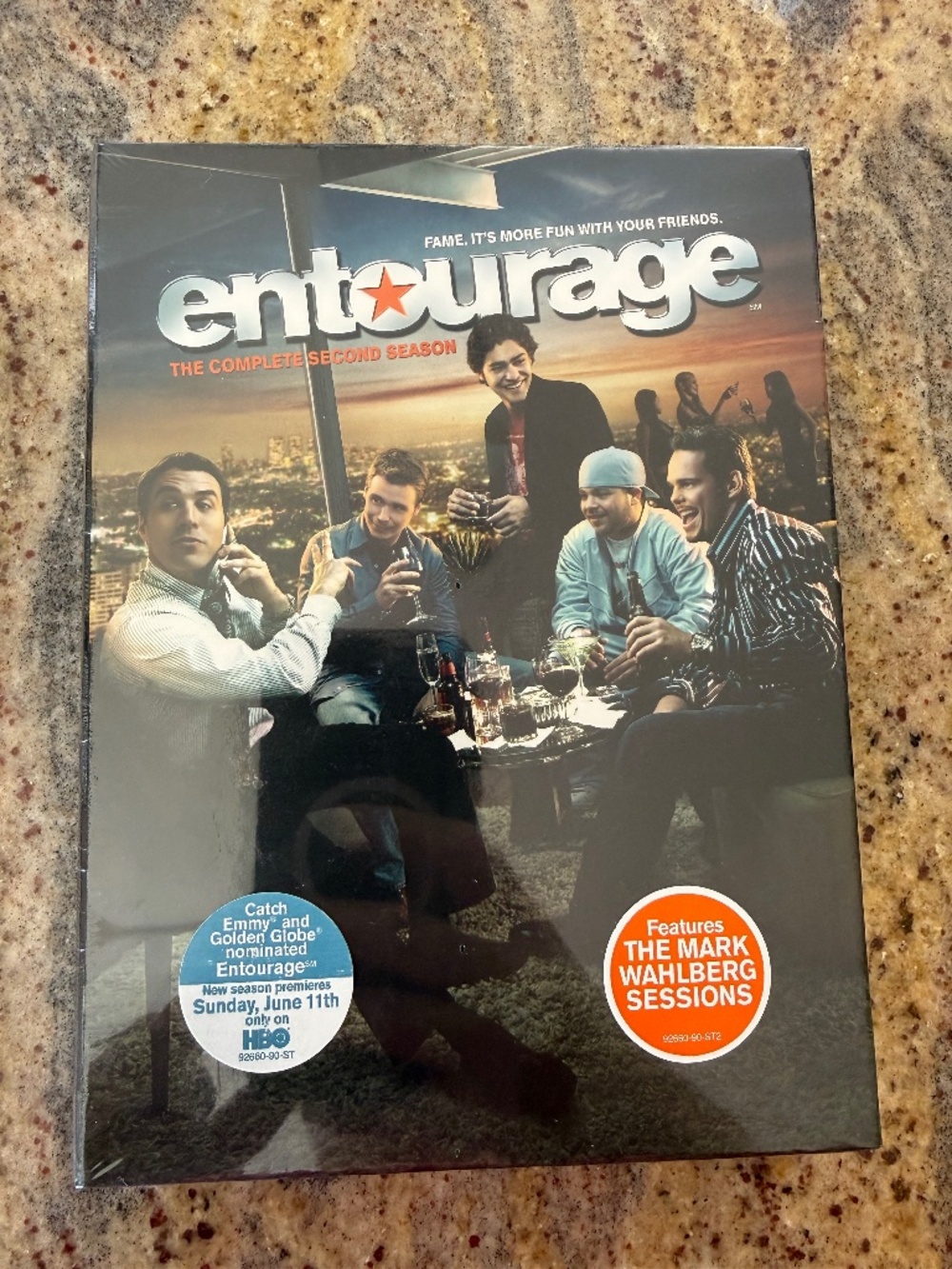Entourage: The Complete Second Season DVD Box Set (HBO) – NEW & SEALED 🎬